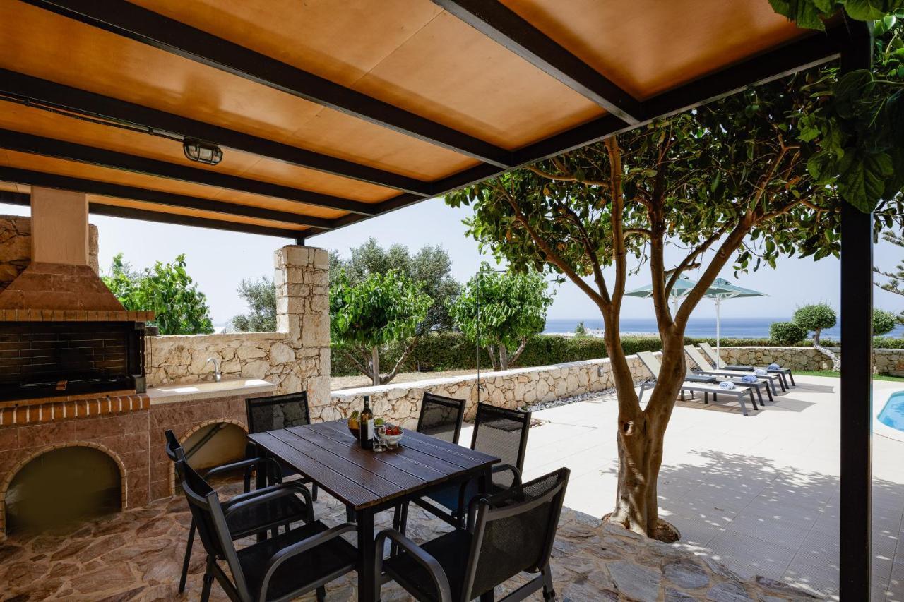 Stavromenos Villas - Private Pools & Seaview - 500M From Beach Kültér fotó
