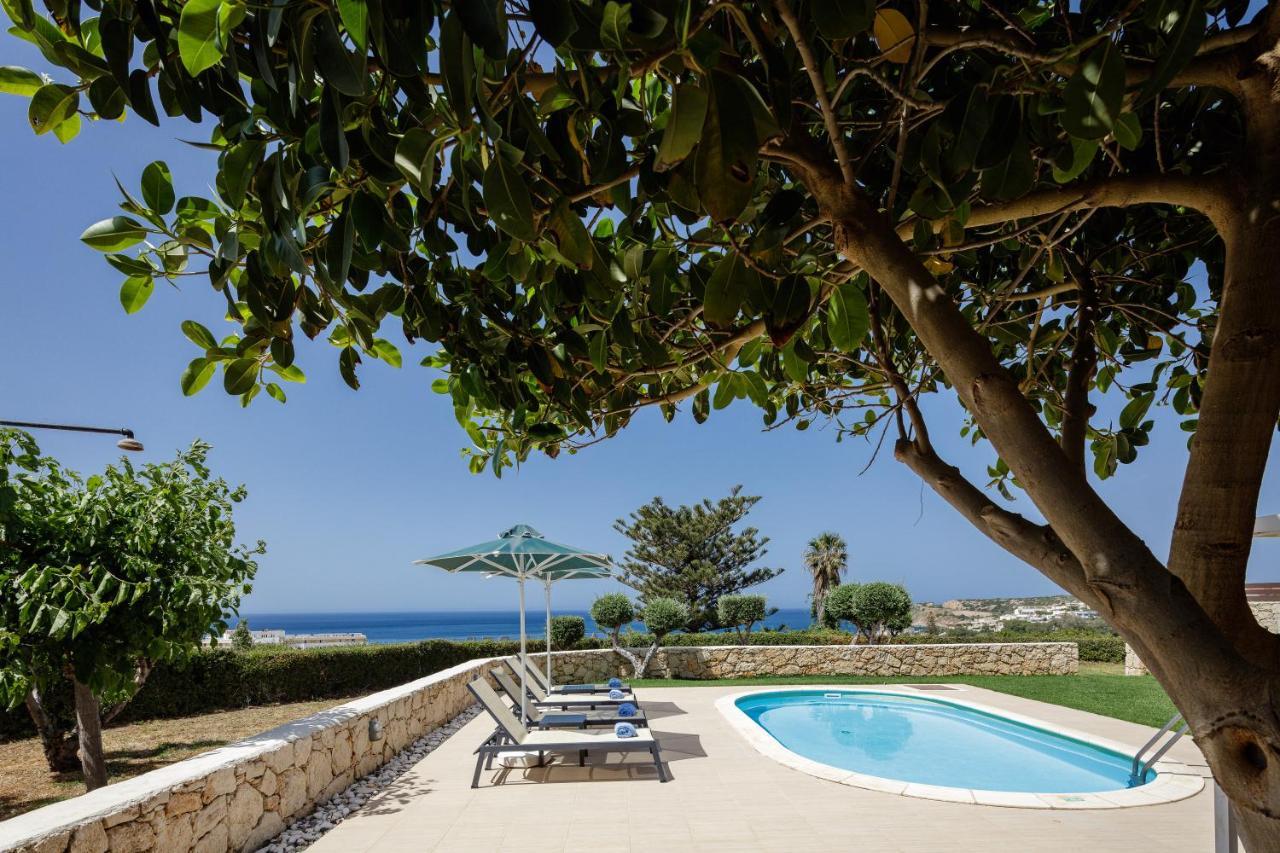 Stavromenos Villas - Private Pools & Seaview - 500M From Beach Kültér fotó