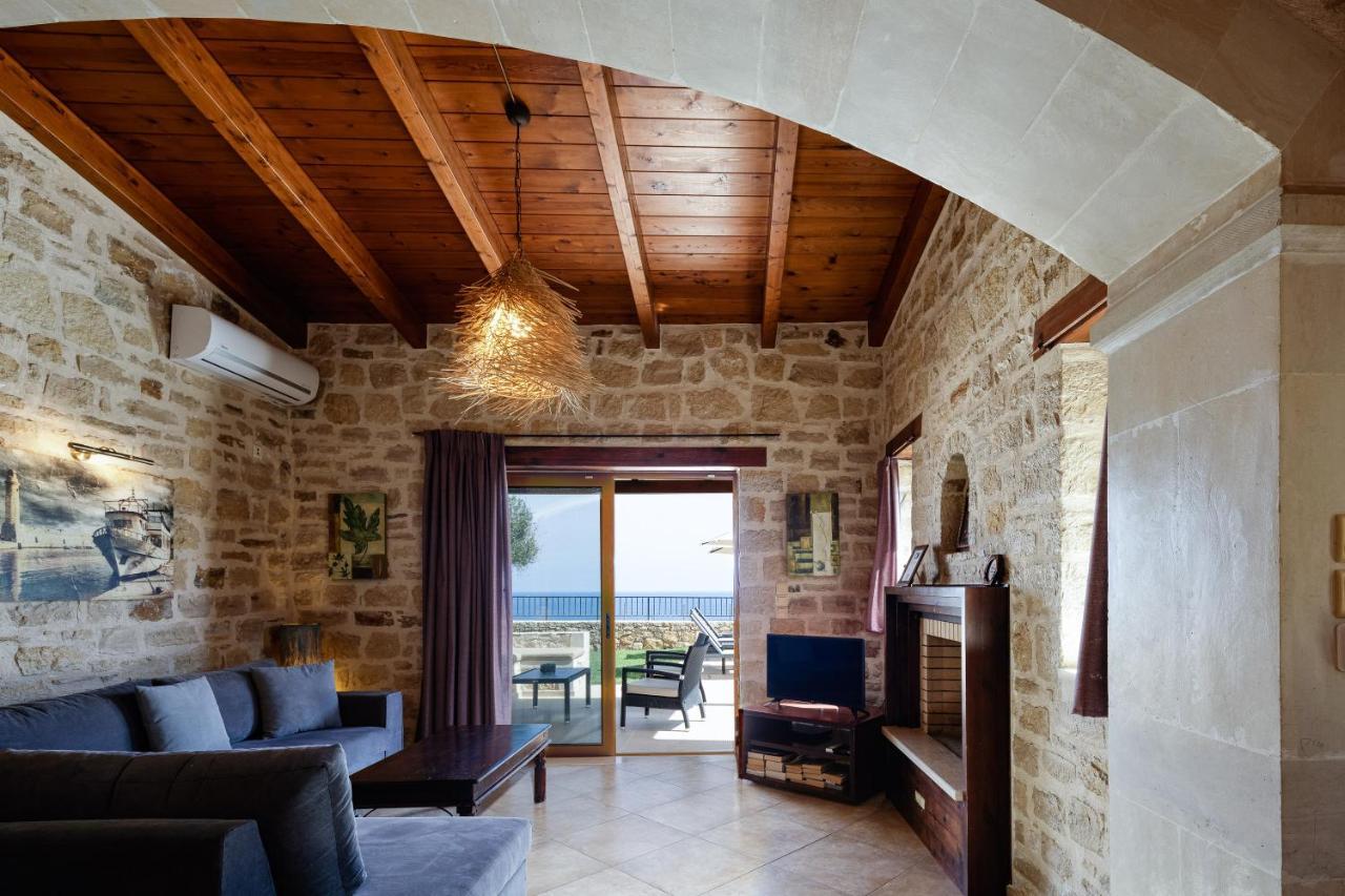 Stavromenos Villas - Private Pools & Seaview - 500M From Beach Kültér fotó