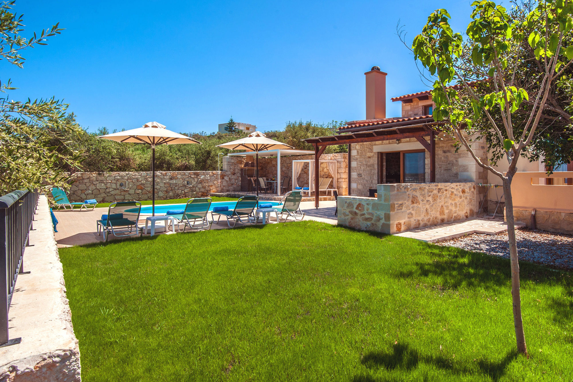 Stavromenos Villas - Private Pools & Seaview - 500M From Beach Kültér fotó